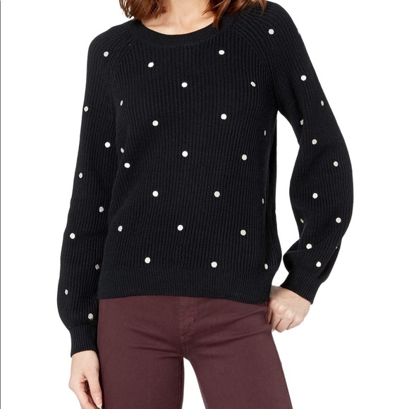 Lucky Brand Polka Dot Sweater 